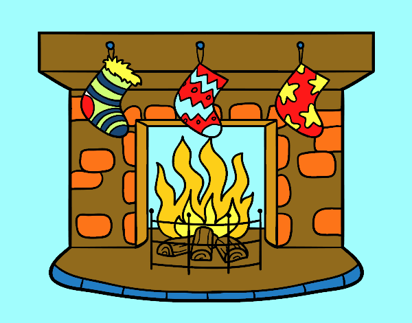 Chimenea de Navidad