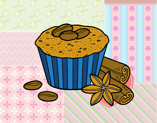 Cupcake de café