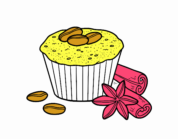 Cupcake de café