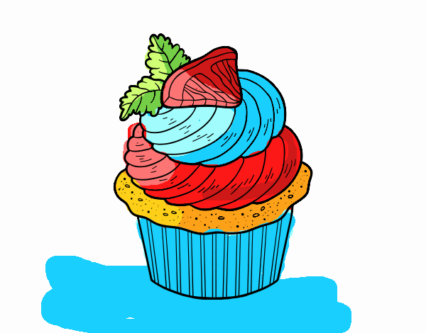 Cupcake de limón