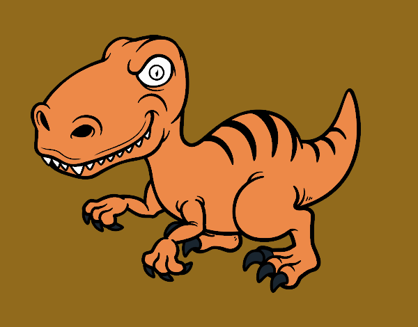 Dinosaurio velociraptor