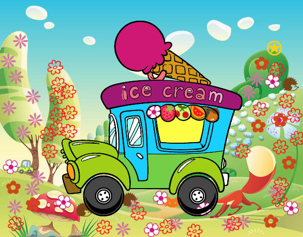 Food truck de helados