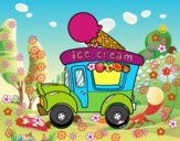 Food truck de helados