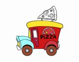 Food truck de pizza