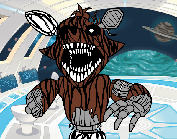 Foxy terrorífico de Five Nights at Freddy's