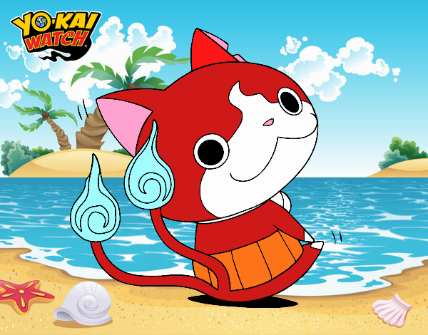 Jibanyan sentado