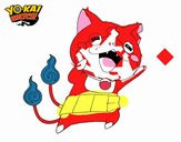 Jibanyan super feliz