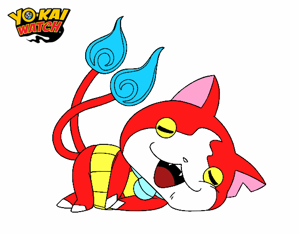 Jibanyan tumbado