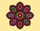 Dibujo Mandala de inspiración árabe pintado por MYRNA1938