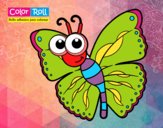 Dibujo Mariposa Color Roll pintado por Nazaret_xs