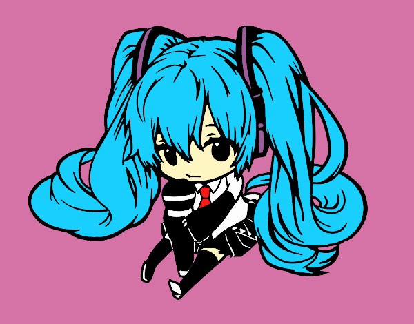 Miku Chibi vocaloid