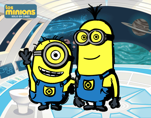 Minions - Carl y Kevin