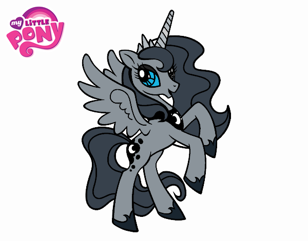 nicole my little pony princesa luna