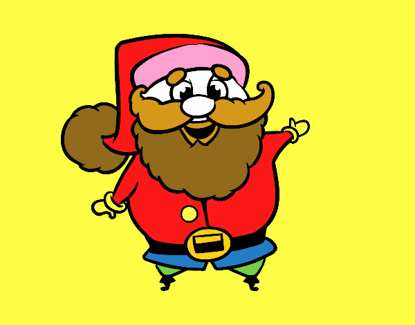 Santa claus gracioso