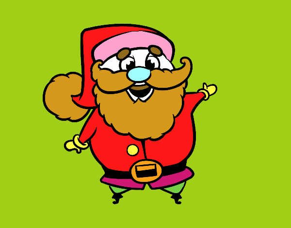 Santa claus gracioso