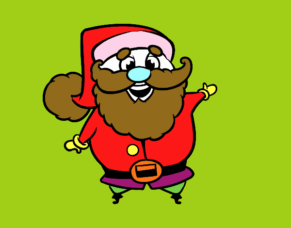 Santa claus gracioso