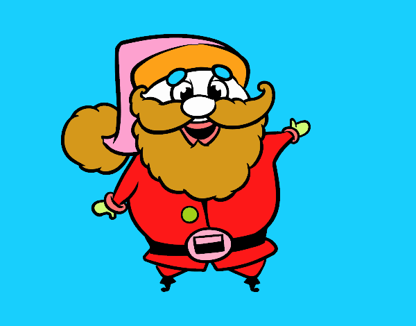 Santa claus gracioso