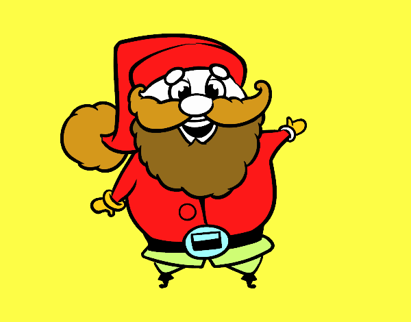 Santa claus gracioso