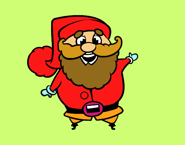 Santa claus gracioso