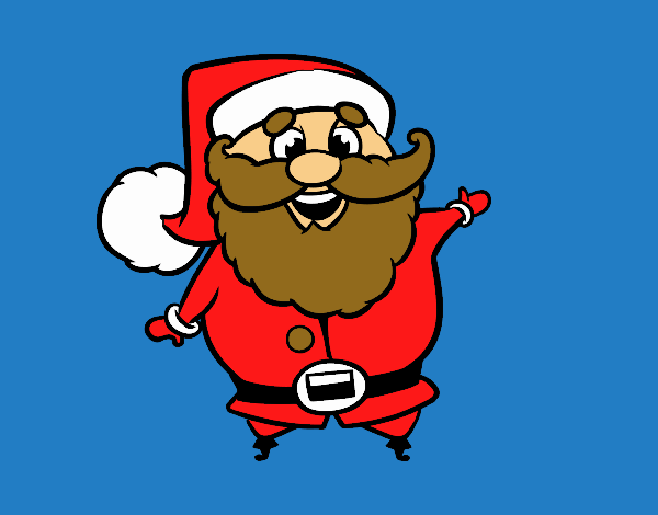 Santa claus gracioso