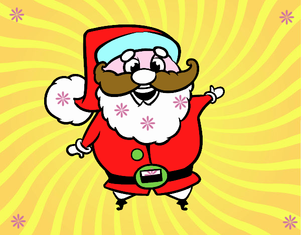 Santa claus gracioso