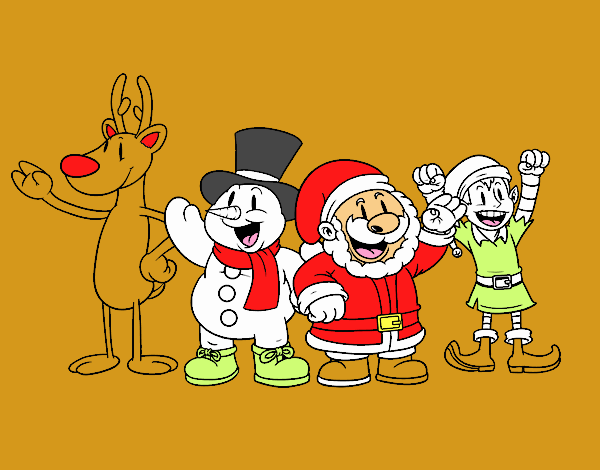 Santa Claus y sus amigos