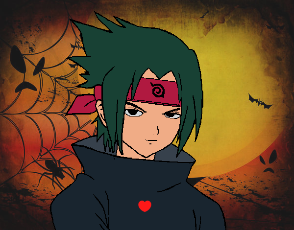 Sasuke enfadado