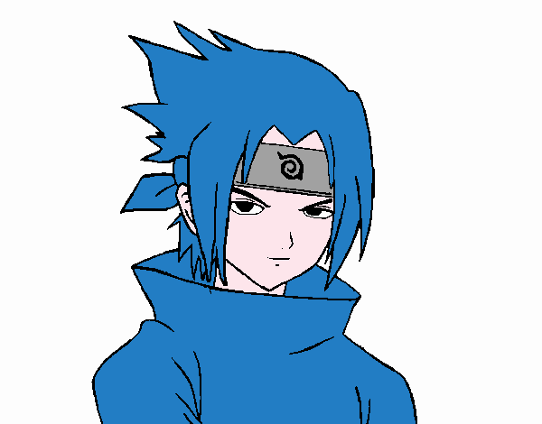 Sasuke enfadado