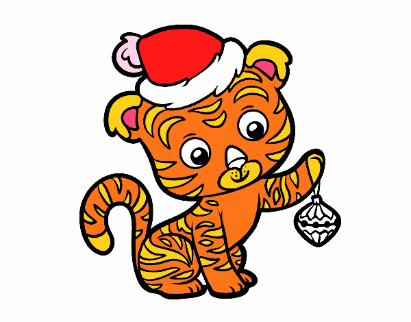 Tigre navideño