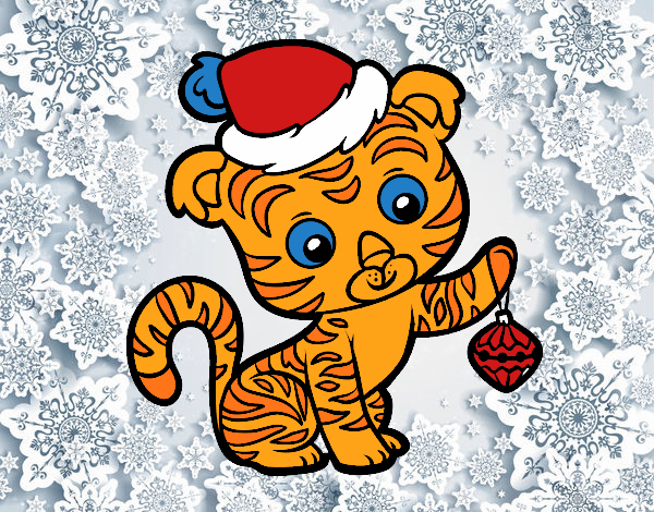 Tigre navideño