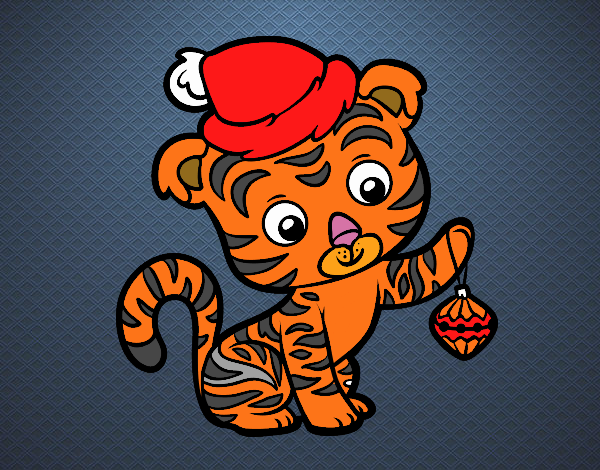 Tigre navideño