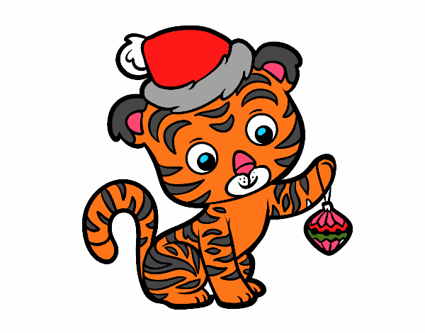 Tigre navideño