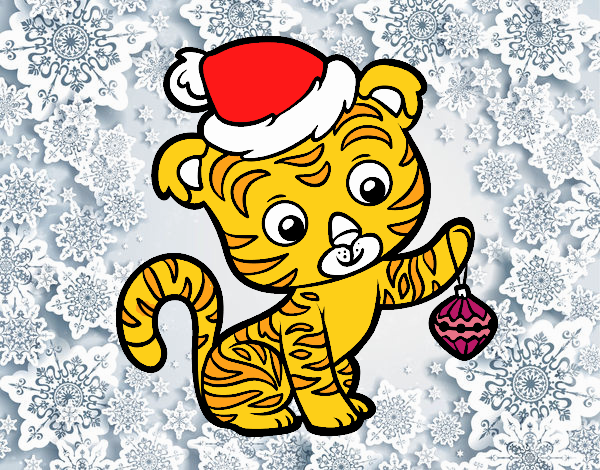 Tigre navideño