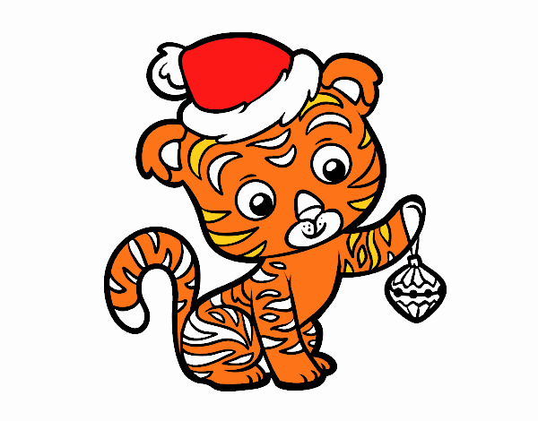 Tigre navideño