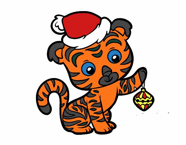 Tigre navideño