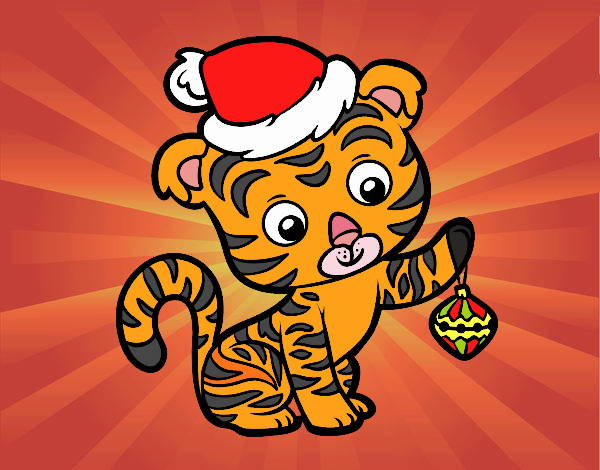 Tigre navideño