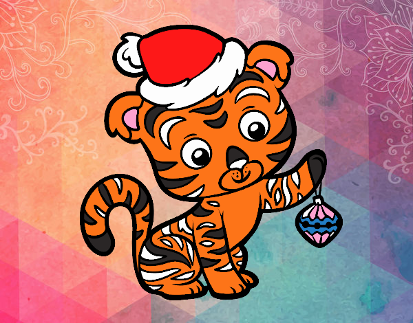 Tigre navideño