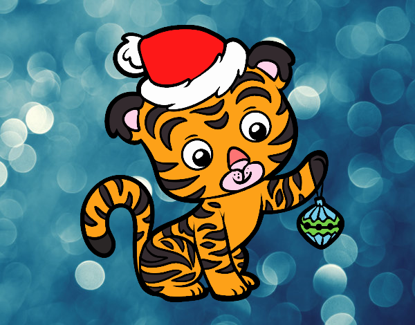 Tigre navideño