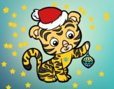 Tigre navideño