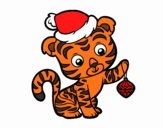 Tigre navideño