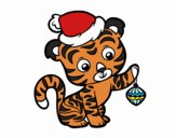 Tigre navideño