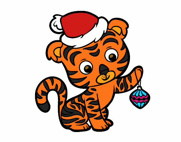 Tigre navideño