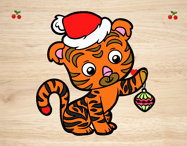 Tigre navideño