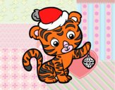 Tigre navideño