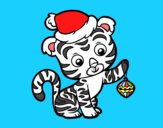 Tigre navideño