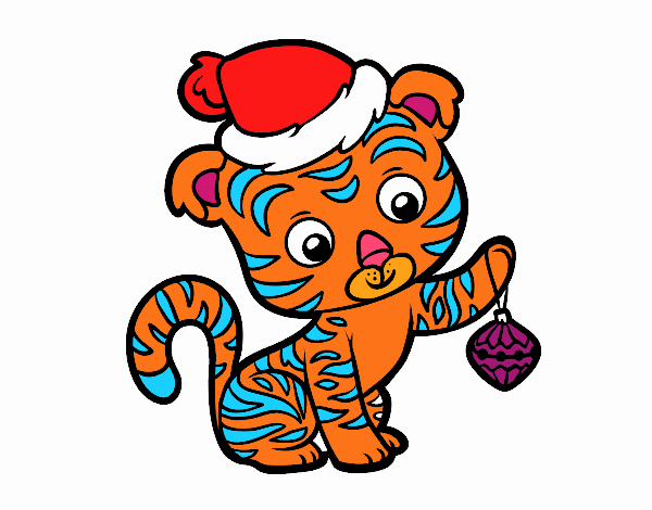 Tigre navideño