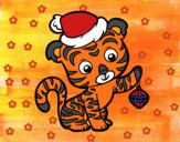 Tigre navideño