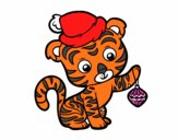 Tigre navideño