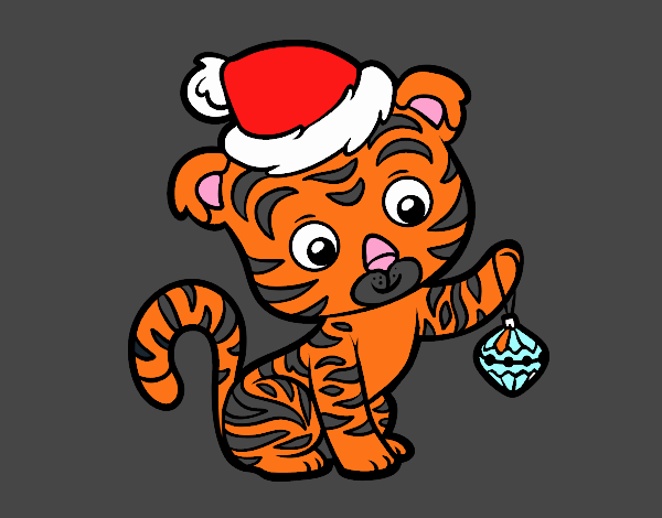 Tigre navideño