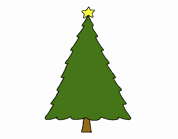 Árbol con estrella